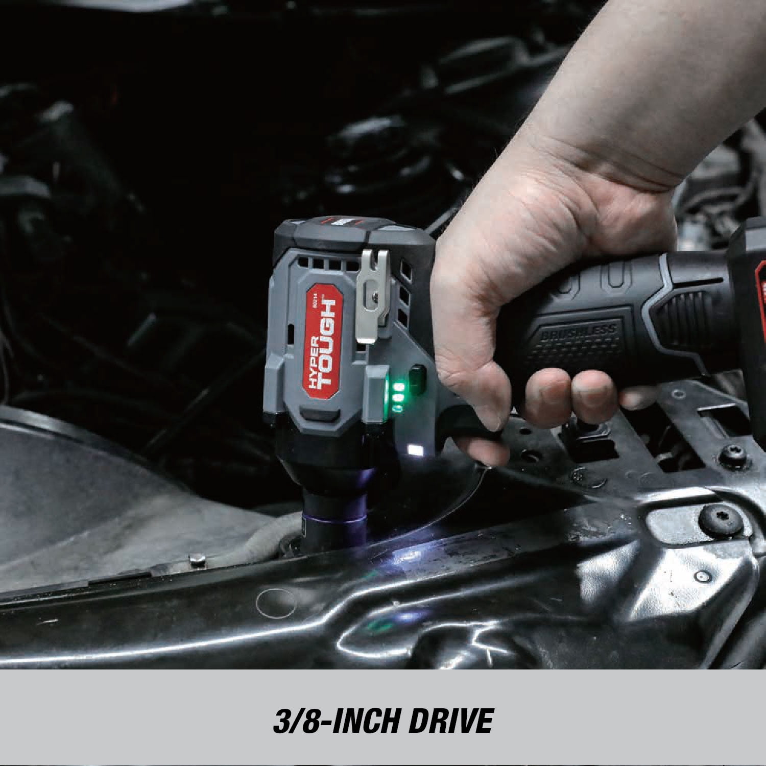 Hyper Tough 11-Piece 3/8-inch Drive Metric Socket Set (mm)