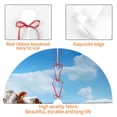 thumbnail image 4 of Lsque Cow Grazing Nature Print Christmas Tree Skirt, Tree Skirt with Ties or Velcro, Perfect for Holiday Decorations, Halloween, and New Year-48", 4 of 7