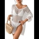 thumbnail image 2 of Pañuelos de Crochet para Mujer, Pareos de Baño Calados, Trajes de Verano Tejidos un Tamaño, 2 of 10