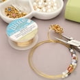 thumbnail image 4 of The Beadsmith Wire Elements Craft Wire – Tarnish Resistant, Soft Temper, Round, Gold Color – 0.81mm, 20 Gauge, 6 Yard Spool – Jewelry Making, Wire Wrapping, Floral, & Other DIY Crafts, 4 of 4