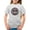 Ash, variant on Floral Smile Fun Trendy Graphic Symbols T-shirt