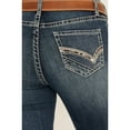 thumbnail image 4 of Rock & Roll Denim Women's Panhandle Medium Wash Mid Rise Stretch Riding Jeans Medium Wash 32W x 36L, 4 of 4