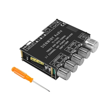 CSYANXING Dual-Channel Power Amplifier with AUX Input Crystal Clear Sound for Audiophiles Accessory Board