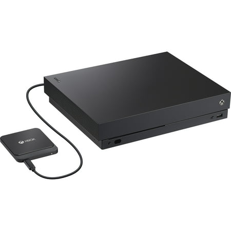 Seagate Game Drive for Xbox Officially Licensed 1TB External USB 3.0 Portable Solid State Drive- Black - Black