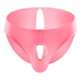 thumbnail image 2 of MuZeFu Thongs Crotchless Panties Lingerie Mens Underwear Sexy Underpants Men Casual Fashion Solid Low Waist Sexy Underwear Breathable Briefs, 2 of 7