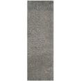 thumbnail image 3 of SAFAVIEH Indie Balfour Solid Polyester Shag Area Rug, Grey, 4' x 6', 3 of 6