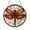 Acrylic 3.5 Inch, variant on Nature Insect Stained Glass Style Panel – Decorative Window Art