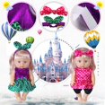 thumbnail image 3 of Set de ropa para muñecas WONDOLL de 8 a 10 pulgadas, regalo de Navidad, 3 of 7