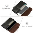 thumbnail image 5 of TUIBELYN Leather Belt Pouch Phone Holster Waist Pack Storage Cover, 5 of 7