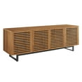 thumbnail image 2 of Modway Parker 73" TV Stand in Walnut, 2 of 7