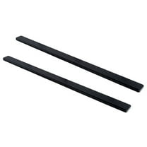 2009-2018 Dodge RAM 1500 Crew Cab (Incl. 2019 RAM 1500 Classic) 2010-2019 Dodge RAM 2500/3500/4500/5500 Crew Cab Black Finish 5 Inch Door to Door Side Bar Side Step Running Board