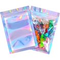 thumbnail image 4 of 100pcs packing bag Food storage bag Holographic Color(10.5*15cm), 4 of 4
