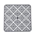 thumbnail image 4 of Tapete para fregadero de cocina, colador de platos, escurridor de utensilios de cocina, tapete protector para fregadero Gris, 4 of 9