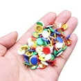 thumbnail image 2 of Acahhotxx Thumbtack Pins, Colors Thumb Tacks 100 Count,Colors Roundness Push Pins Decorative Tacks for Corkboard Marking Maps, 2 of 3