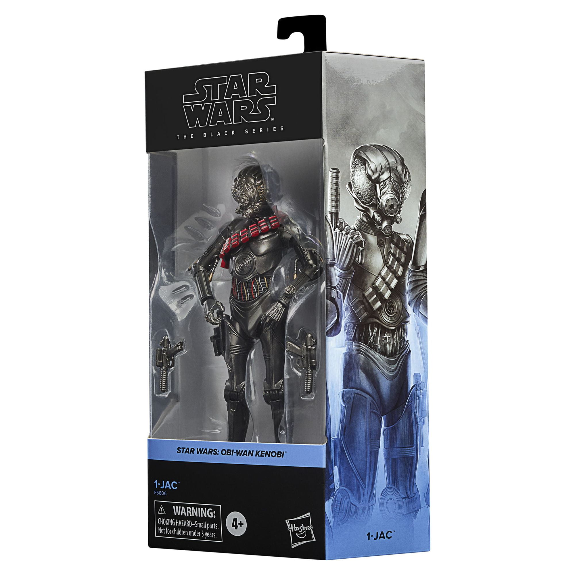 Star Wars: The Black Series Obi-Wan Kenobi 1-JAC Kids Toy Action Figure for Boys and Girls Ages 4 5 6 7 8 and Up (6"), Only At Walmart