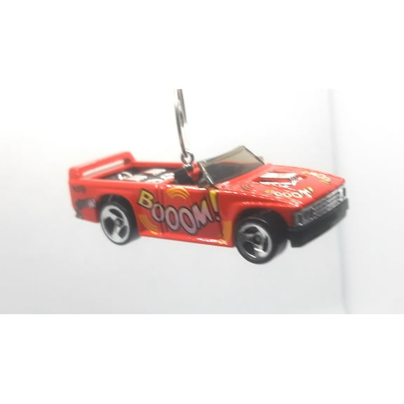 Christmas Ornament for Lowered Mini Truck Red Booom