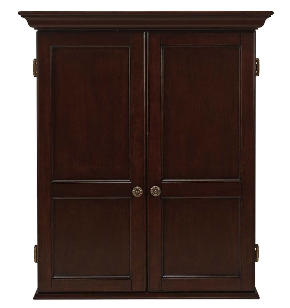 HJ Scott Windsor Dartboard Dart Board Cabinet - Expresso Finish ...