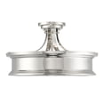 thumbnail image 5 of Savoy House Watkins 3-Light Ceiling Light in Polished Nickel, 5 of 6