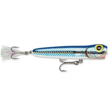 UPC: 0039984918186 | Storm Saltwater Rattlin Chug Bug 3.25 Topwater Fishing Lure 3/8oz Metallic Blue Mullet