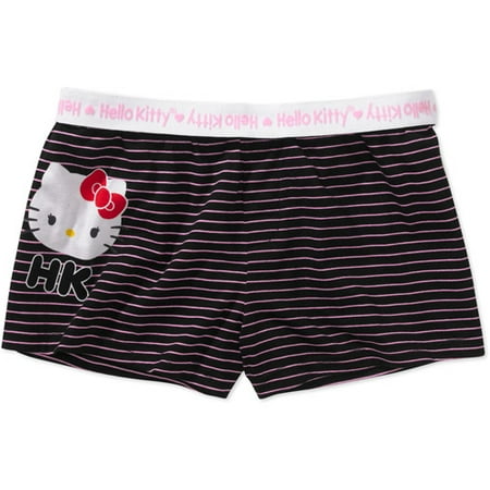 Hello Kitty - Juniors Knit Boxer Shorts