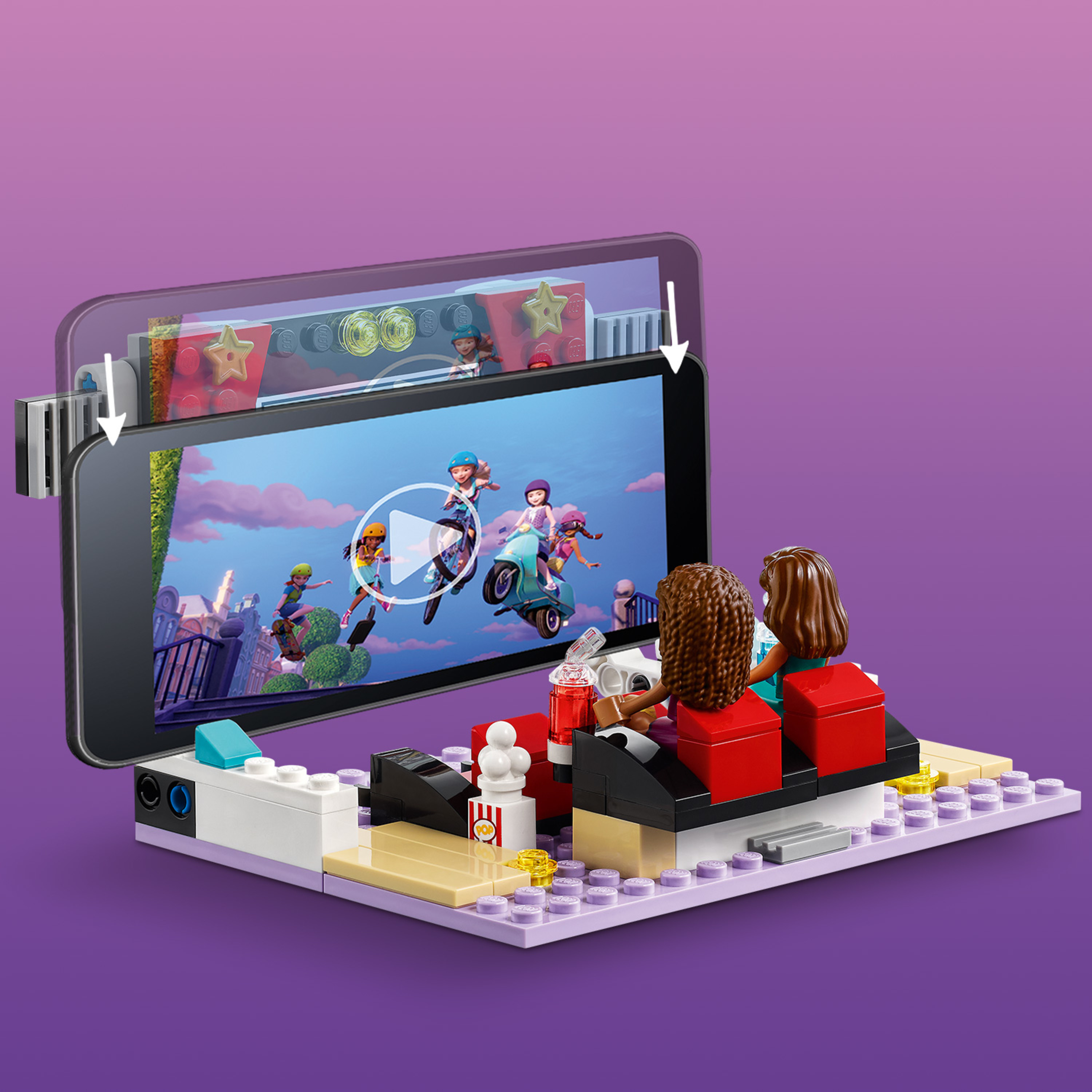 LEGO Friends Heartlake City Movie Theater Set 41448 Building Toy; Great Gift for Kids (451 Pieces) - image 5 of 7