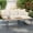 Mix Yellow+Off White, variant on Costway 3 PCS Corner Patio Furniture Cushioned Sofa Set with Small Coffee Table Outdoor