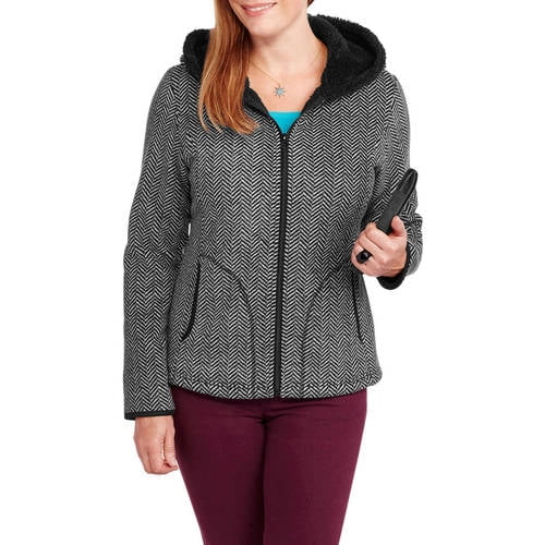 faded glory women's sherpa hoodie