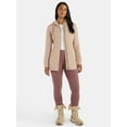 thumbnail image 3 of Tec-One Women's Hooded Faux Fur Lined Jacket, Sizes S-3X, 3 of 6