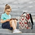 thumbnail image 7 of ALAZA Cherry Fruits Bow Backpack Elementary School Bag Bookbag Travel Rucksack, 7 of 7
