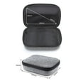 thumbnail image 4 of Graflsoa Compact Protective Case for DJI Osmo Mobile 3/4 Stabilizers - Durable Polyester, Waterproof, Lightweight, with Mesh Pocket & Elastic Belt, Grey (Large/Small), 4 of 6