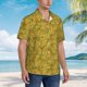 thumbnail image 3 of Fotbe Corn 6 Camisa Hawaiana para Hombre Unisex – Camisa Casual de Verano con Botones de Manga Corta de Algodón y Lino,XX-Large, 3 of 7