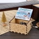thumbnail image 3 of Caja de música con manivela minicaja de música de regalo caja de música navideña vintage para amigos, 3 of 9