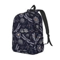 thumbnail image 2 of Yiaed Wildflowers And Dragonflies Print Backpack, Premium Laptop Backpack, Travel Backpack for Women, Lightweight Backpacks, Comfortable Back Pack-Small, 2 of 5