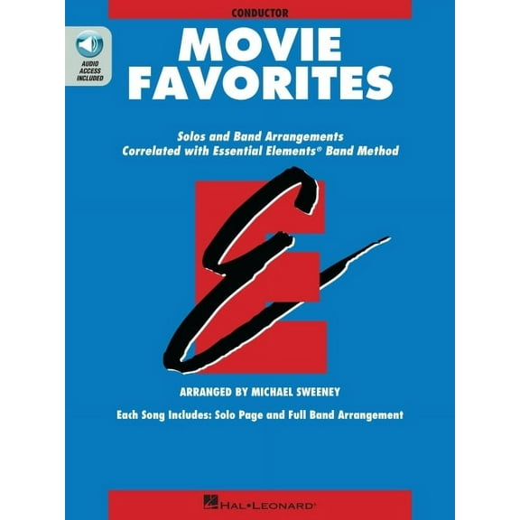 Essential Elements Movie Favorites - Conductor (Book/Online Audio) (Paperback)