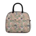 thumbnail image 2 of Womens Pioneer Flower Floral Print Pattern Lunch Box for Work,Insulated Lunch Bag for Women,Loncheras Para Mujer,Leakproof Adult Lunch Bag for Work,Beach,Travel,Picnic,Camping, 2 of 6