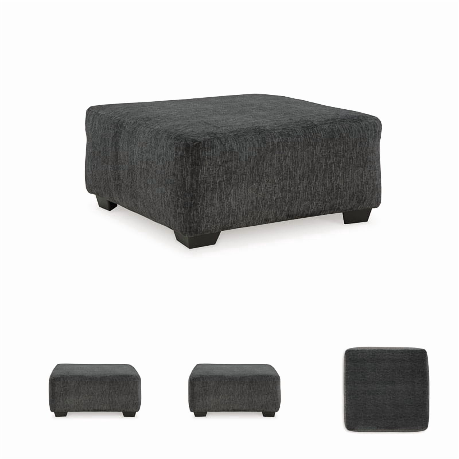 Signature Design by Ashley Biddeford Gray Oversized Accent Ottoman