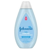 Johnson's Gentle Tear-Free Baby Bubble Bath, Paraben-Free, Hypoallergenic, 13.6 fl. oz (Pack of 2)