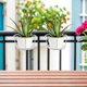 thumbnail image 4 of PTOOTP 3Ud Estante Colgante Metálico Para Macetas Ideal Para Balcones Con Estructura Reforzada, 4 of 8