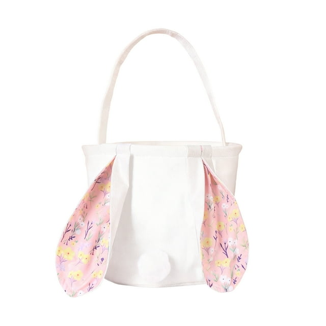 Panier Cadeau de Pâques 20,5x20x20cm Panier de Rangement pour Œufs de Pâques Usage Extérieur