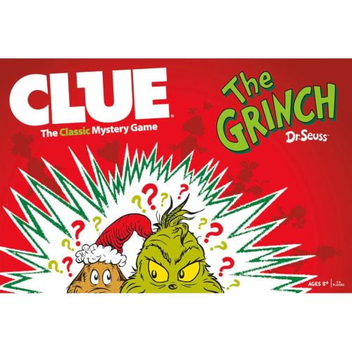 USAOPOLY The Grinch Dr. Suess Clue Mystery Board Game
