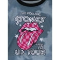 thumbnail image 2 of The Rolling Stones Girls Long Sleeve Top and Pants Pajama Set, 2-Piece, Size 4-12, 2 of 3
