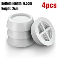 thumbnail image 1 of 4 Uds. Almohadillas antivibración universales para lavadora, alfombrilla de goma para pies, almohadilla antivibración, Base de pie de elevación de muebles reductora de ruido Tan Jianjun unisex, 1 of 2