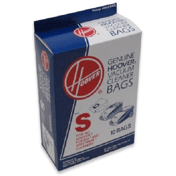 Hoover Type S Futura/Spectrum Vacuum Cleaner Replacement Bags, Package of 10