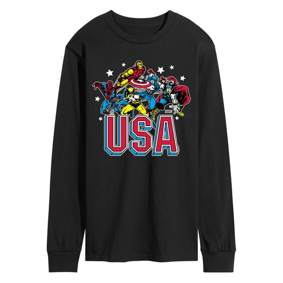 Marvel - USA - Men's Long Sleeve Graphic T-Shirt