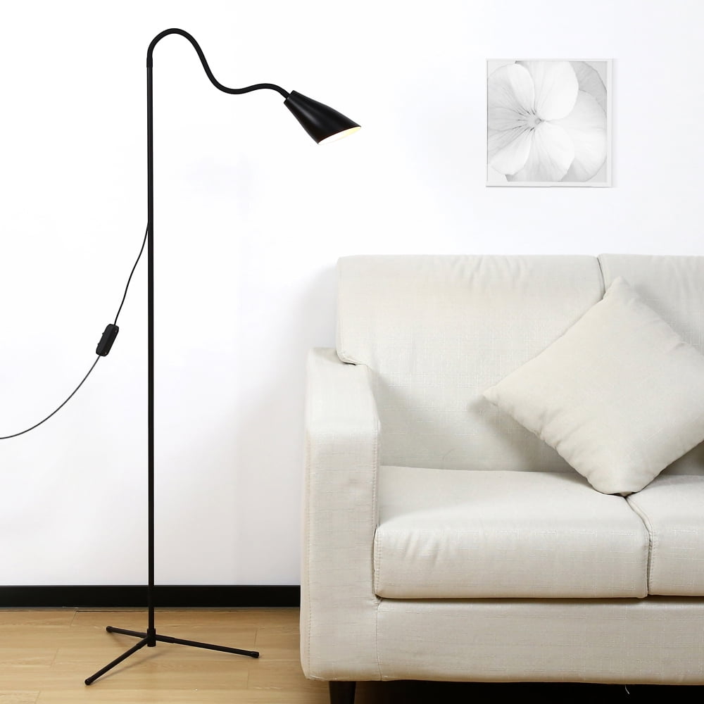 LED Floor Lamp, Modern Standing Light Dimmable Adjustable Task Lighting