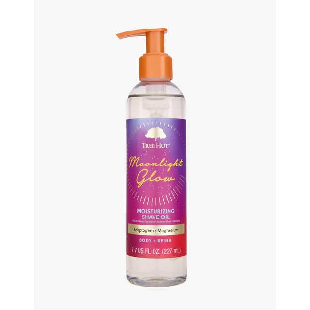 Tree Hut Bare Moisturizing Shave Oil Moonlight Glow, 7.7 fl oz
