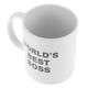thumbnail image 4 of 350ml Ceramic Mug Dunder Mifflin Worlds Best Boss Water Cup Personality Office Coffee Cup (White), 4 of 4