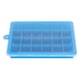 thumbnail image 1 of Bandeja con molde para cubitos de hielo cuadrada de 24 cavidades, pudín, fabricante de bricolaje, molde de silicona, herramienta de cocina (azul claro), 1 of 11