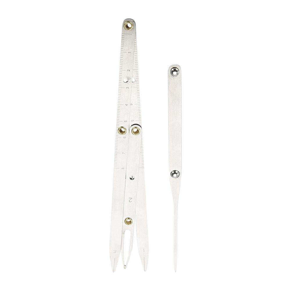 Mgaxyff Eyebrow Shaping Tool,Microblading Caliper Ratio Eyebrow Measure