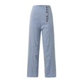 thumbnail image 3 of Pants for Women Women's Pants Casual Blue Pants Women Comfy Fit Pants for Women Womens Elastic Waist Pants Womens Fall Pants, 3 of 4